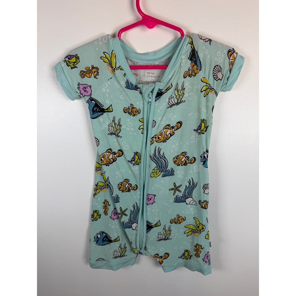 Little Sleepies Disney Finding Nemo Bamboo Shorty 12-18 Months